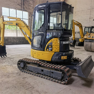 منشأ ژاپن PC30 استفاده شده Komatsu Excavator PC30 Crawler Excavator استفاده شده Komatsu Hydraulic Excavator PC30