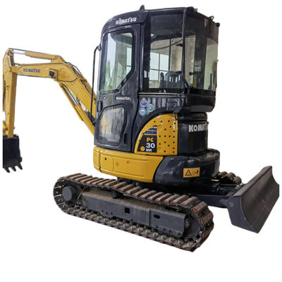 ماشین حفاری ژاپنی استفاده شده مینی کاماتسو PC30 Excavator 3000KG تا 3200KG