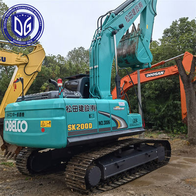 کوبلکو SK200-8 حفاری استفاده شده منشأ از ژاپن مصرف سوخت کم حالت خوب