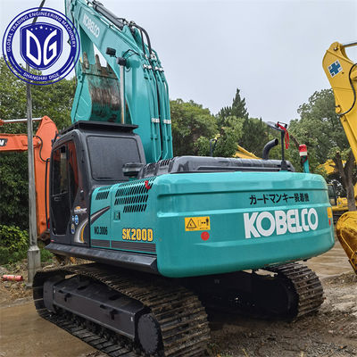 منشأ ژاپن SK200-8 استفاده شده Kobelco Excavator SK200-8 Excavator دست دوم Kobelco Excavator SK200-8