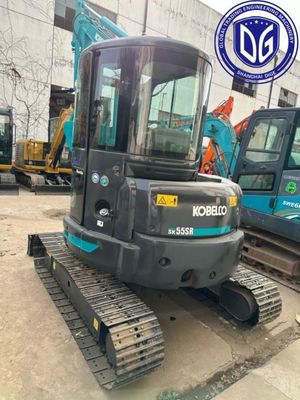 ماشین حفاری پیشرفته SK55 استفاده شده کوبلکو 5.5t با سیستم پیشرانه قدرتمند