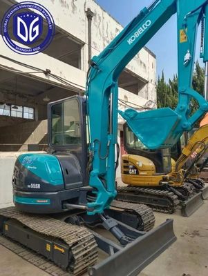 SK55 مینی کوبلکو 5.5 تن حفاری با کیفیت خوب و عملکرد عالی در فروش است