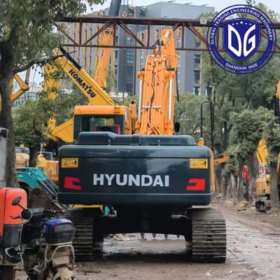 R220 22 تن استفاده شده Hyundai Excavator با انعطاف پذیری بالا و تمام زمین