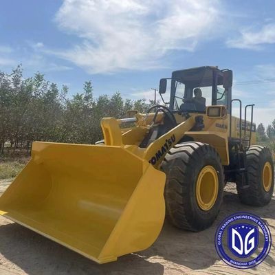 WA380-3 بارگذاری کاماتسو استفاده شده بارگذاری حفاری هیدرولیک