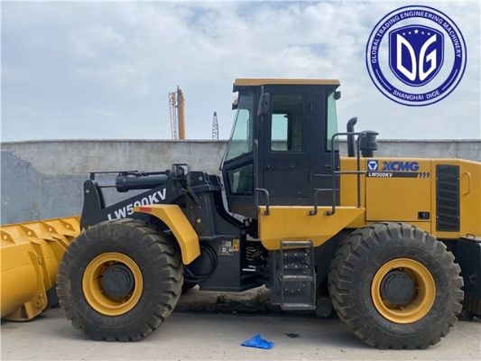 بارگذاری فرامنت اند LW500 بارگذاری XCMG استفاده شده 17t بارگذاری حفاری هیدرولیک استفاده شده