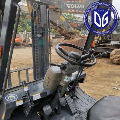 7 تن استفاده شده Komatsu فورک لیفت موتور مکانیکی سبک