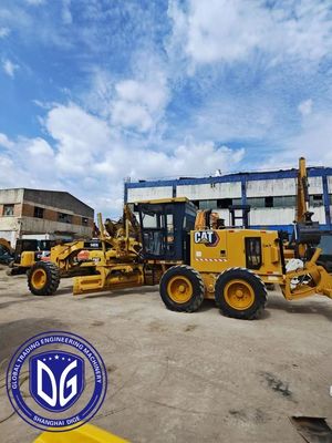 140k Caterpillar استفاده شده گريدر دستگاه هیدرولیک قدرتمند