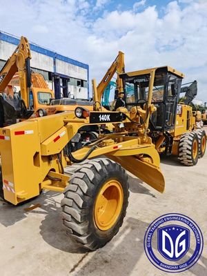 140k Caterpillar استفاده شده گريدر دستگاه هیدرولیک قدرتمند