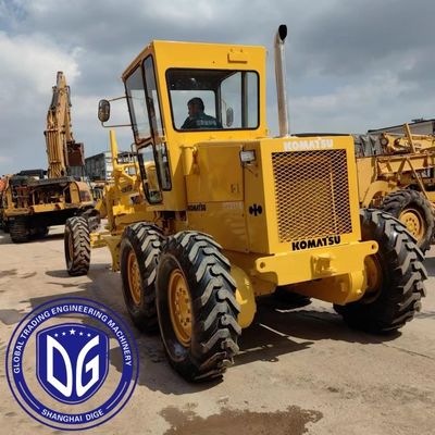 گريدر استفاده شده GD511A نام تجاری Komatsu حالت خوب و عملکرد سالم