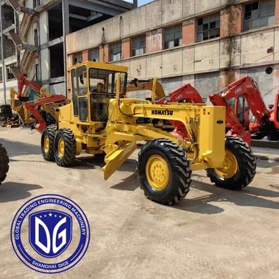 گريدر استفاده شده GD511A نام تجاری Komatsu حالت خوب و عملکرد سالم