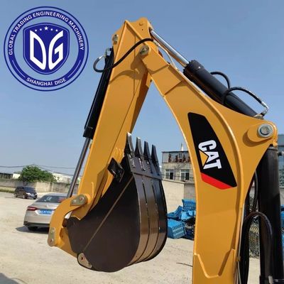منشأ ژاپن CAT420F بارگیری کننده کترپیلر استفاده شده CAT420F بارگیری کننده کترپیلر دست دوم Caterpillar Backhoe Loader CAT420