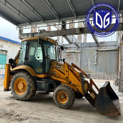 JCB 3CX استفاده شده بارگذاری backhoe اصلی از انگلستان در وضعیت خوب