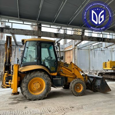 JCB 3CX استفاده شده بارگذاری backhoe اصلی از انگلستان در وضعیت خوب