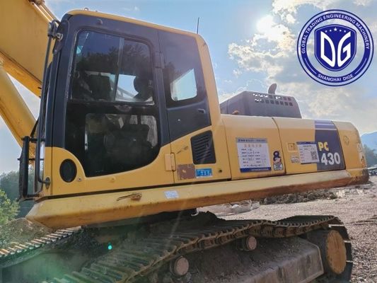 حفاری استفاده شده Komatsu Excavator PC430 Crawler Excavator Besar