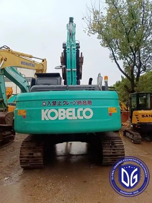 دقت Sk200 استفاده شده Kobelco 20t حفاری با سیستم هیدرولیکی با عملکرد بالا