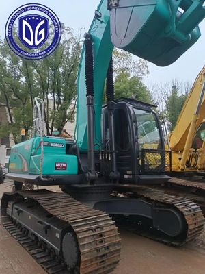 دقت Sk200 استفاده شده Kobelco 20t حفاری با سیستم هیدرولیکی با عملکرد بالا