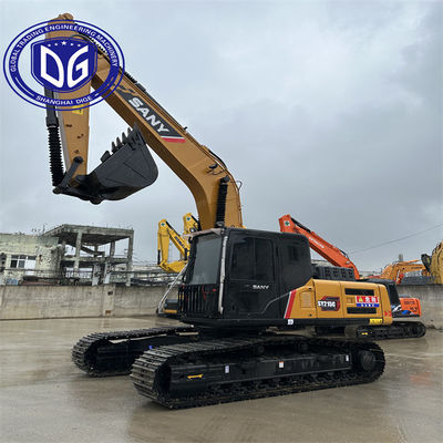 استفاده شده Sany SY215 21.5Ton Excavator خزنده با مصرف سوخت پایین موتور