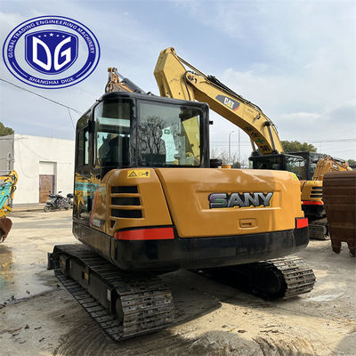 Sy55 5.5 تن Sany Excavator استفاده شده کنترل دقیق بر روی حفاری