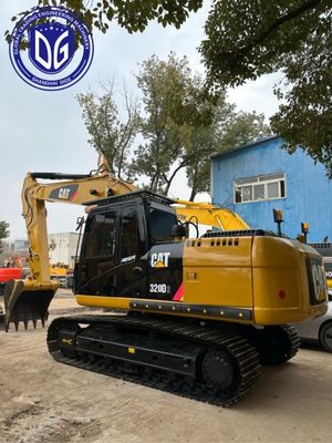 320D 20 تن استفاده شده Caterpillar Excavator با قابلیت های برتر حمل و نقل بار