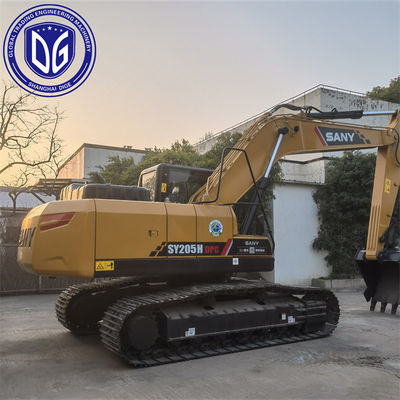 Sy205H 20.5 تن استفاده شده SANY حفاری با گردش هیدرولیکی کارآمد
