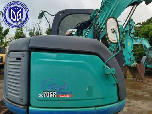 0.35m3 ظرفیت سطل Kobelco حفاری کوچک با حداکثر عمق حفاری 4160mm