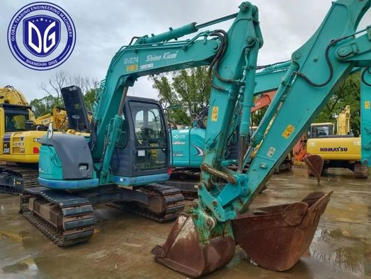 0.35m3 ظرفیت سطل Kobelco حفاری کوچک با حداکثر عمق حفاری 4160mm