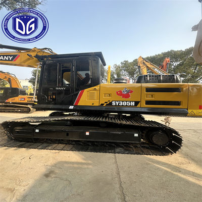 Sany SY305 30.5T استفاده شده هیدرولیک استفاده شده حفاری سیستم کنترل انتشار پیشرفته