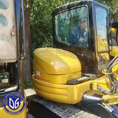 304C استفاده شده Caterpillar 4 تن حفاری با سیستم کنترل عملیاتی پیشرفته
