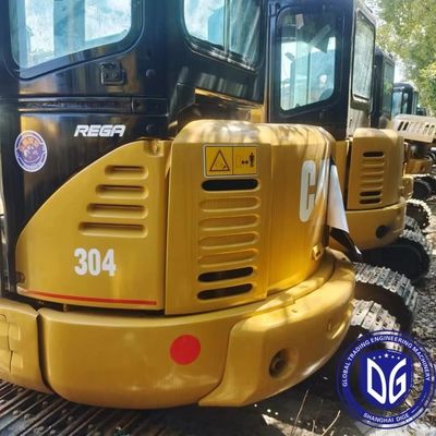 304C استفاده شده Caterpillar 4 تن حفاری با سیستم کنترل عملیاتی پیشرفته