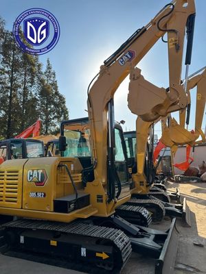 305.5E2 5.5 تن استفاده شده Caterpillar Excavator با عمق حفاری برتر
