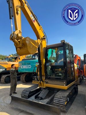 305.5E2 5.5 تن استفاده شده Caterpillar Excavator با عمق حفاری برتر