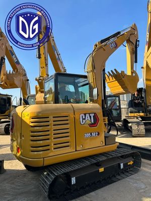 305.5E2 5.5 تن استفاده شده Caterpillar Excavator با عمق حفاری برتر
