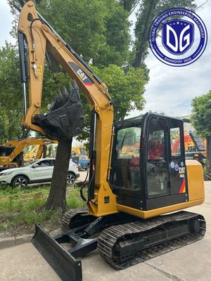 استفاده شده 306E 6T Caterpillar Crawler مینی Excavator سیستم کنترل پیشرفته
