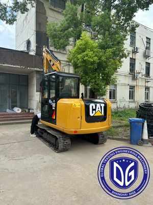 استفاده شده 306E 6T Caterpillar Crawler مینی Excavator سیستم کنترل پیشرفته