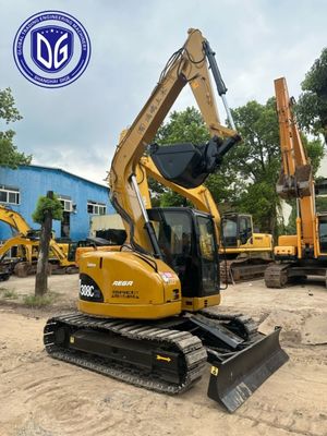 cat 308 حفاری برای فروش308C استفاده شده Cat ماشین آلات 8 تن حفاری سازگاری با زمین های مختلف