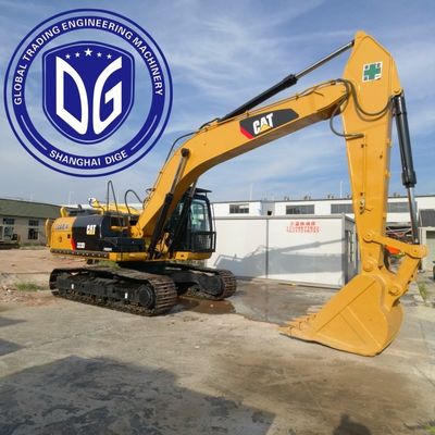 زمان آزموده 323D 23 تن استفاده شده Caterpillar Excavator و ماشین آلات به خوبی نگهداری شده