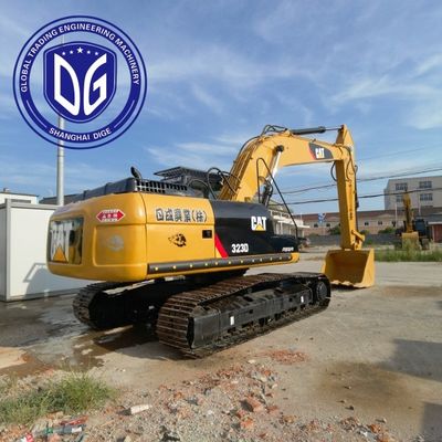 زمان آزموده 323D 23 تن استفاده شده Caterpillar Excavator و ماشین آلات به خوبی نگهداری شده