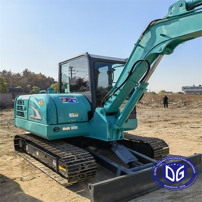 منشأ ژاپن SK60 استفاده شده Kobelco Excavator SK60 Excavator دست دوم Kobelco Excavator SK60