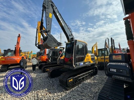 Ec140 14 تن حفاری ولوو استفاده شده با سیستم فن خنک کننده کارآمد