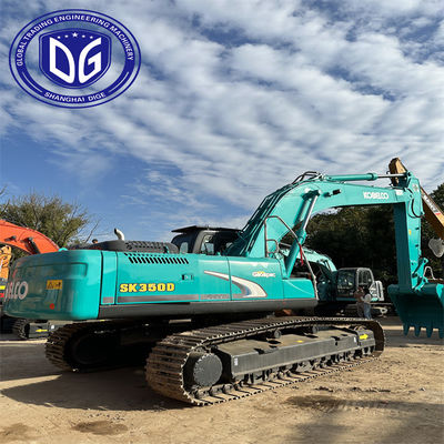 SK200D ژاپن ماشین های حفاری Kobelco دست دوم 20 تن ماشین حفاری معدن بزرگ