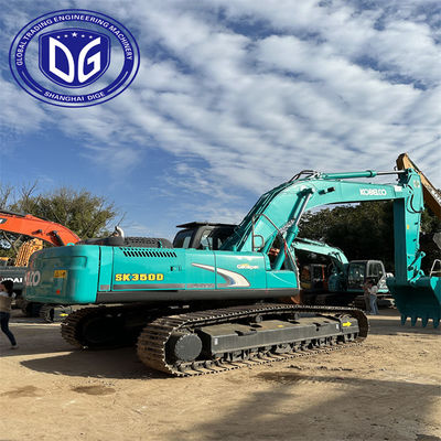 SK200D ژاپن ماشین های حفاری Kobelco دست دوم 20 تن ماشین حفاری معدن بزرگ
