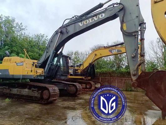 Ec380DL 38 تن استفاده شده Volvo Excavator با طراحی بالکه پیشرفته