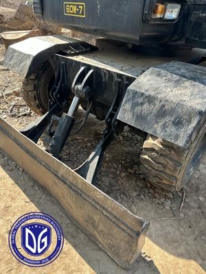 R60w-7 6 تن استفاده شده Hyundai Excavator و کنترل ثبات بهبود یافته