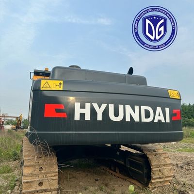 R485 نوآورانه Hyundai Excavator 48.5t استفاده شده ویژگی های ایمنی متعدد