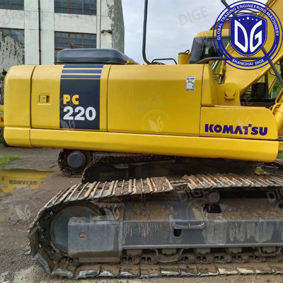 عملکرد قابل اطمینان USED PC220-7 حفاری با چسب و کشش بهبود یافته