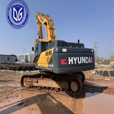 هیوندای 350 35 تن کاوشگر هیدرولیک کاوشگر کیفیت خوب با ظرفیت بالا