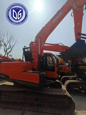مدل کامپکت DX140 استفاده شده Doosan Excavator مقرون به صرفه، کنترل خودکار