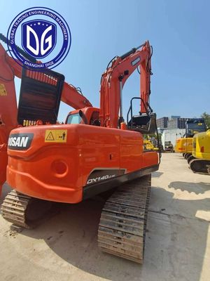 DX140 استفاده شده Doosan 14 تن حفاری با زمین شکستن عملکرد
