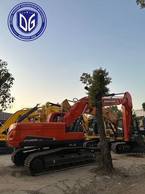 انرژی کارآمد DX225 استفاده شده Doosan Excavator 22.5t بدون مشکل