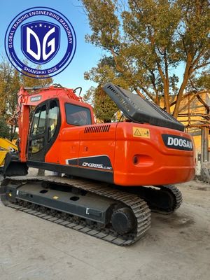 انرژی کارآمد DX225 استفاده شده Doosan Excavator 22.5t بدون مشکل